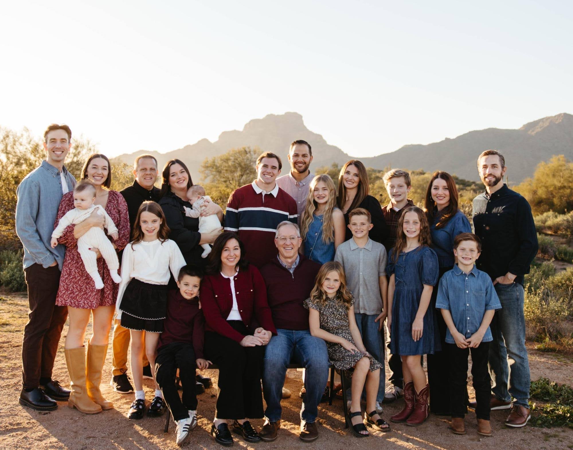 John Giles' family