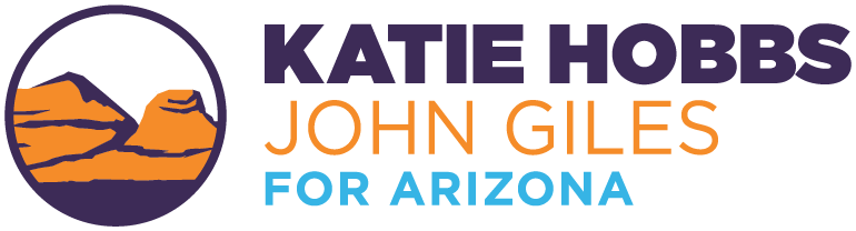 Katie Hobbs and John Giles for Arizona
